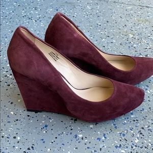 Halogen suede heels